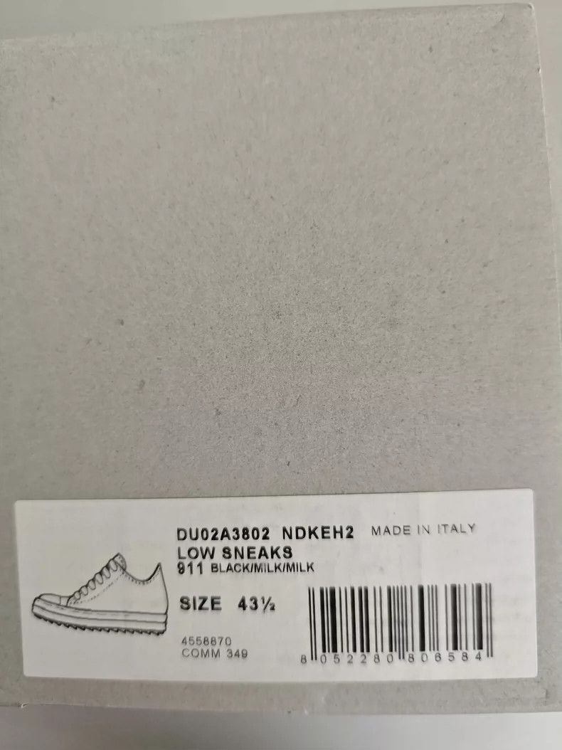 Rick Owens Rick Owens DRKSHDW Casual Low-top Sneakers Size US 10.5 / EU 43-44 - 7 Thumbnail