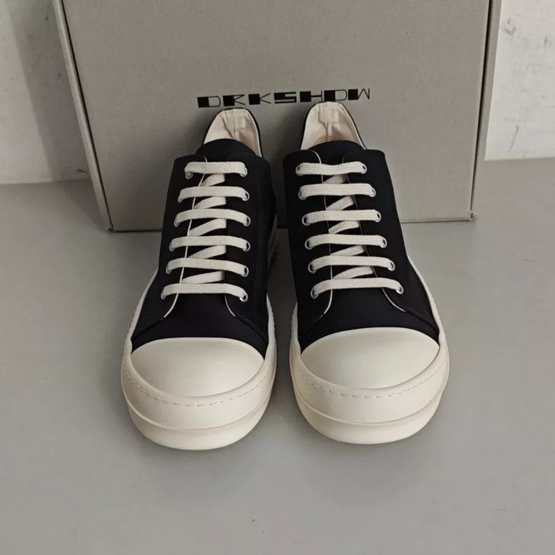 Rick Owens Rick Owens DRKSHDW Casual Low-top Sneakers Size US 10.5 / EU 43-44 - 2 Thumbnail