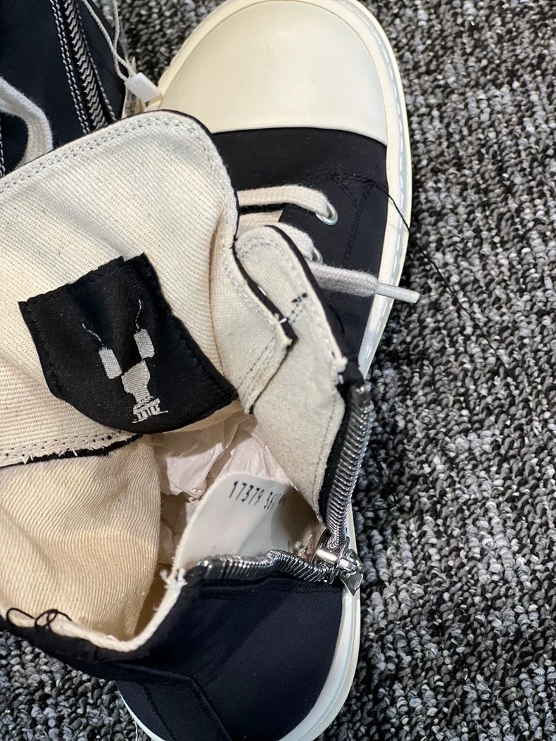 Rick Owens Rick Owens Black Casual High-Top Sneakers Size US 6.5 / EU 39-40 - 4 Thumbnail