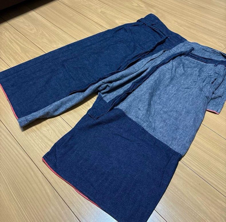Kapital Unique Colorblock Short Pants for Men Size US 31 - 2 Thumbnail