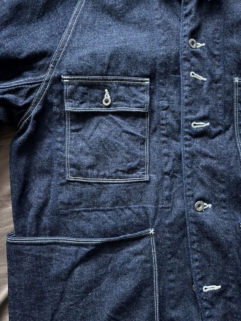 Kapital Kapital Classic 4 Pocket Denim Work Jacket Size US M / EU 48-50 / 2 - 4 Thumbnail