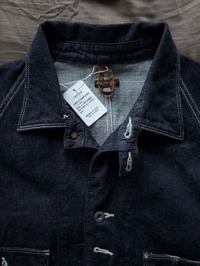 Kapital Kapital Classic 4 Pocket Denim Work Jacket Size US M / EU 48-50 / 2 - 6 Thumbnail