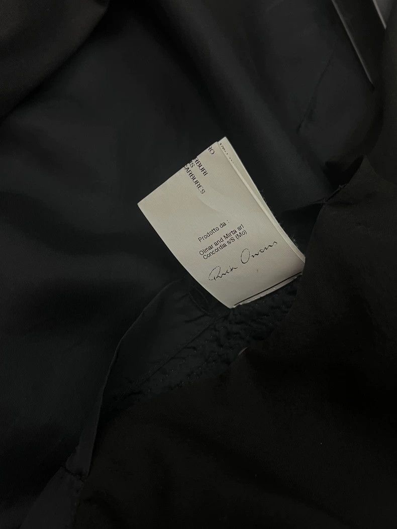 Rick Owens Rick Owens Silk and Leather Jacket Coat Size US M / EU 48-50 / 2 - 6 Thumbnail