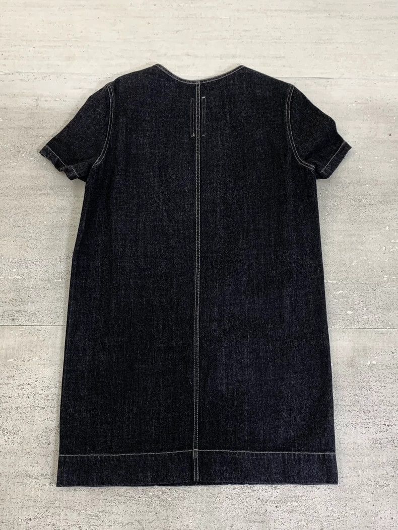Rick Owens Rick Owens Denim T-Shirt with Paint Design Size US S / EU 44-46 / 1 - 6 Thumbnail