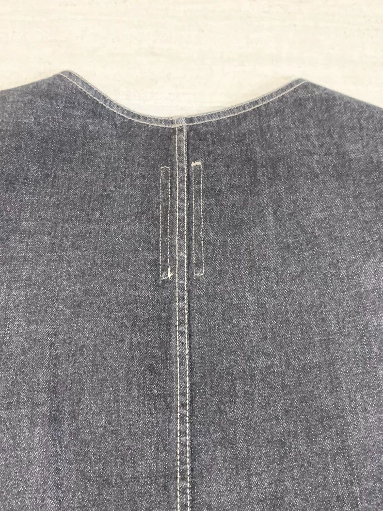 Rick Owens Rick Owens Denim T-Shirt with Paint Design Size US S / EU 44-46 / 1 - 7 Thumbnail
