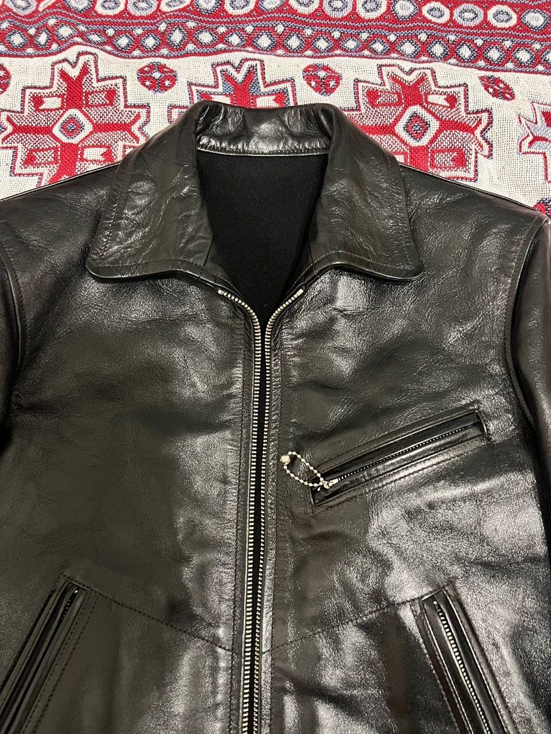 Freewheelers Freewheelers Black Leather Jacket in Good Condition Size US S / EU 44-46 / 1 - 2 Thumbnail