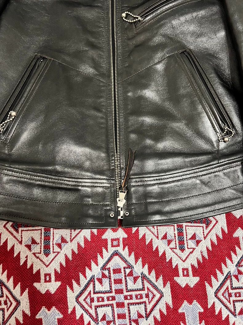 Freewheelers Freewheelers Black Leather Jacket in Good Condition Size US S / EU 44-46 / 1 - 6 Thumbnail
