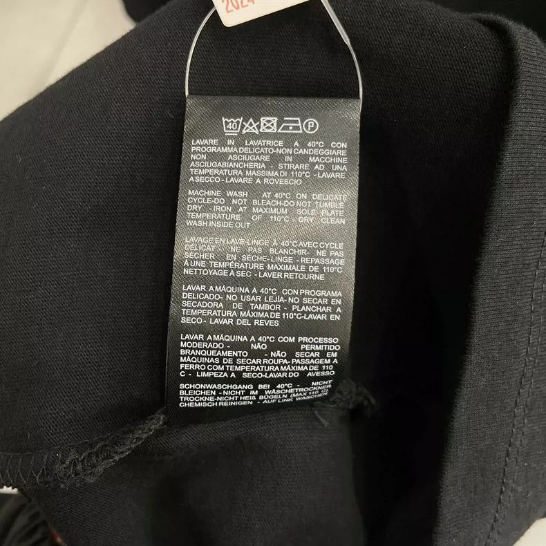 Raf Simons Raf Simons Black Printed Short Sleeve T-Shirt Size US XS / EU 42 / 0 - 6 Thumbnail