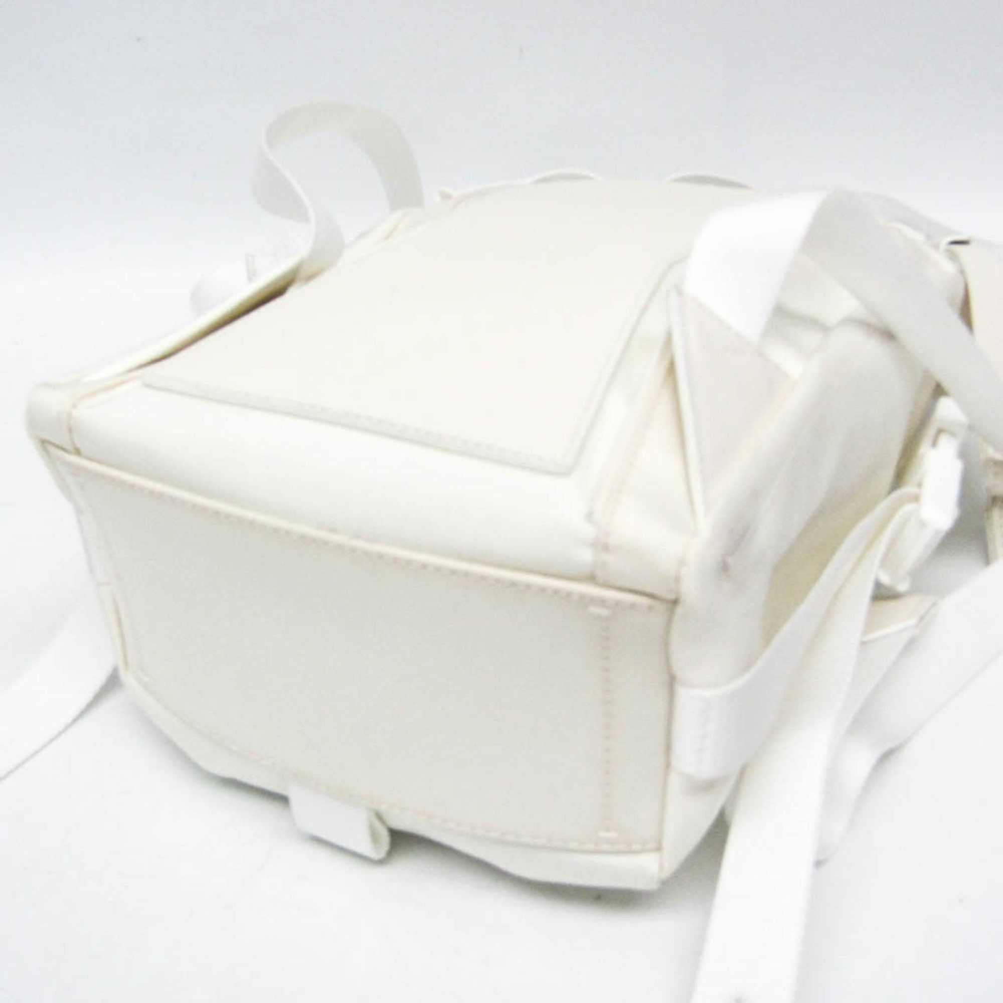 Givenchy Givenchy Downtown BB50BPBORT Women's Leather,Nylon Canvas Backpack White Size ONE SIZE - 5 Thumbnail