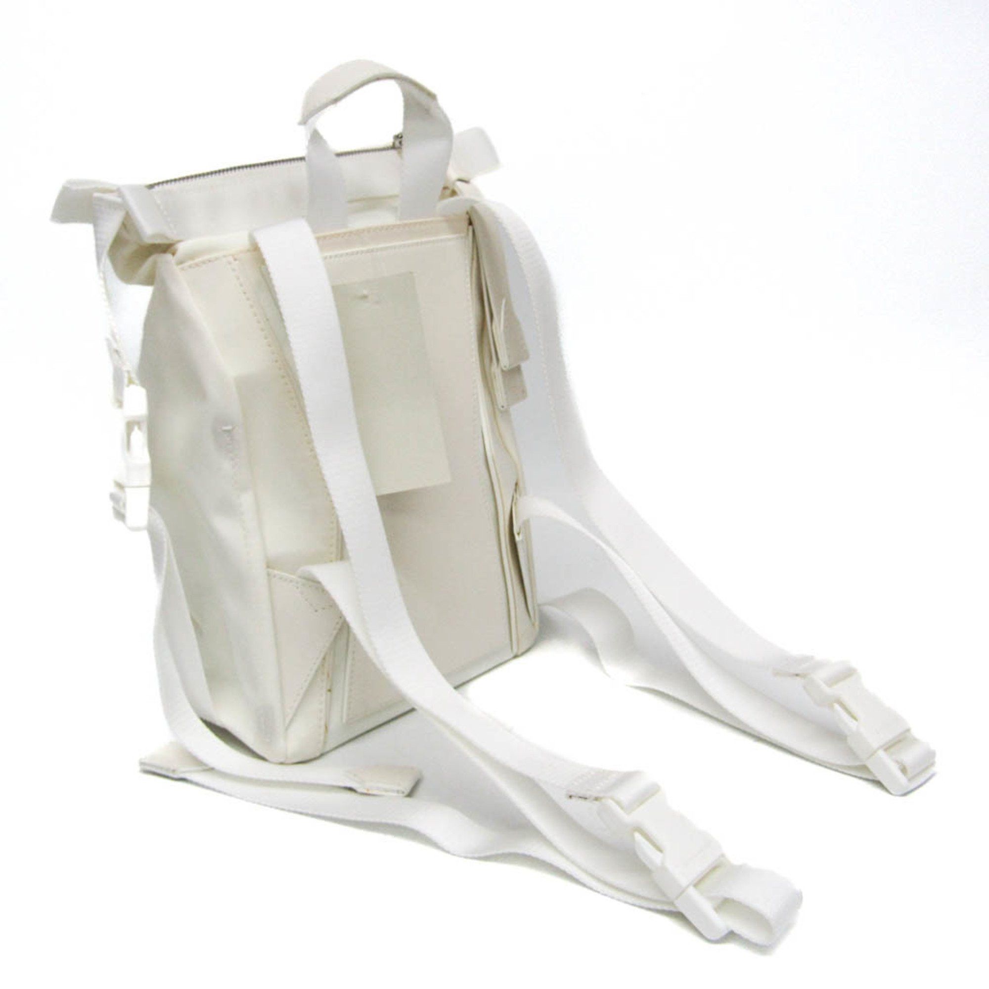 Givenchy Givenchy Downtown BB50BPBORT Women's Leather,Nylon Canvas Backpack White Size ONE SIZE - 3 Thumbnail