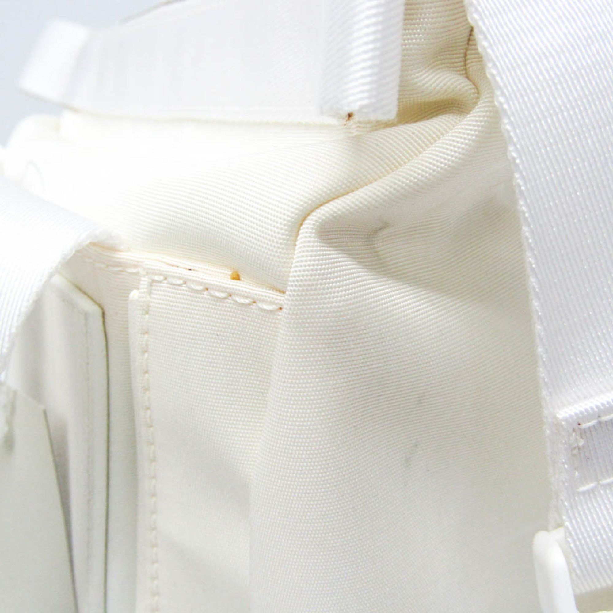 Givenchy Givenchy Downtown BB50BPBORT Women's Leather,Nylon Canvas Backpack White Size ONE SIZE - 8 Thumbnail