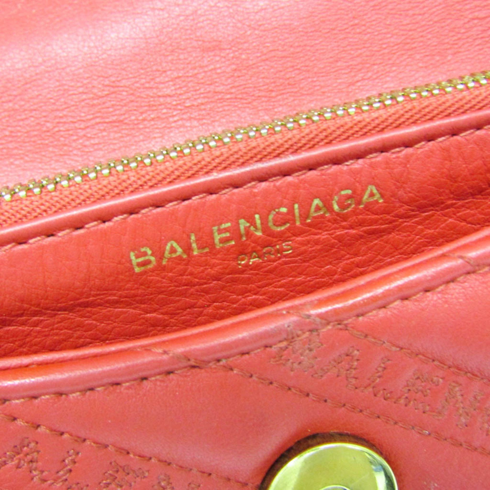 Balenciaga Balenciaga BB Logo 501681 Women's Leather Shoulder Bag Red Color Size ONE SIZE - 16 Thumbnail