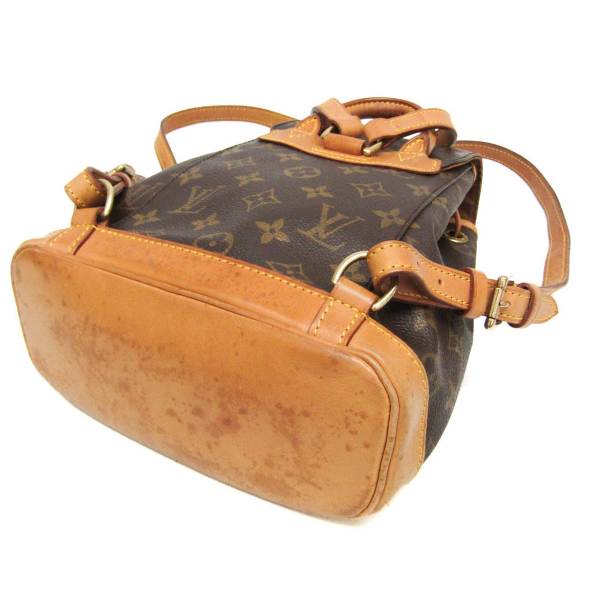Louis Vuitton Louis Vuitton Monogram Mini Monsuri M51137 Women's Backpack Monogram Size ONE SIZE - 4 Thumbnail