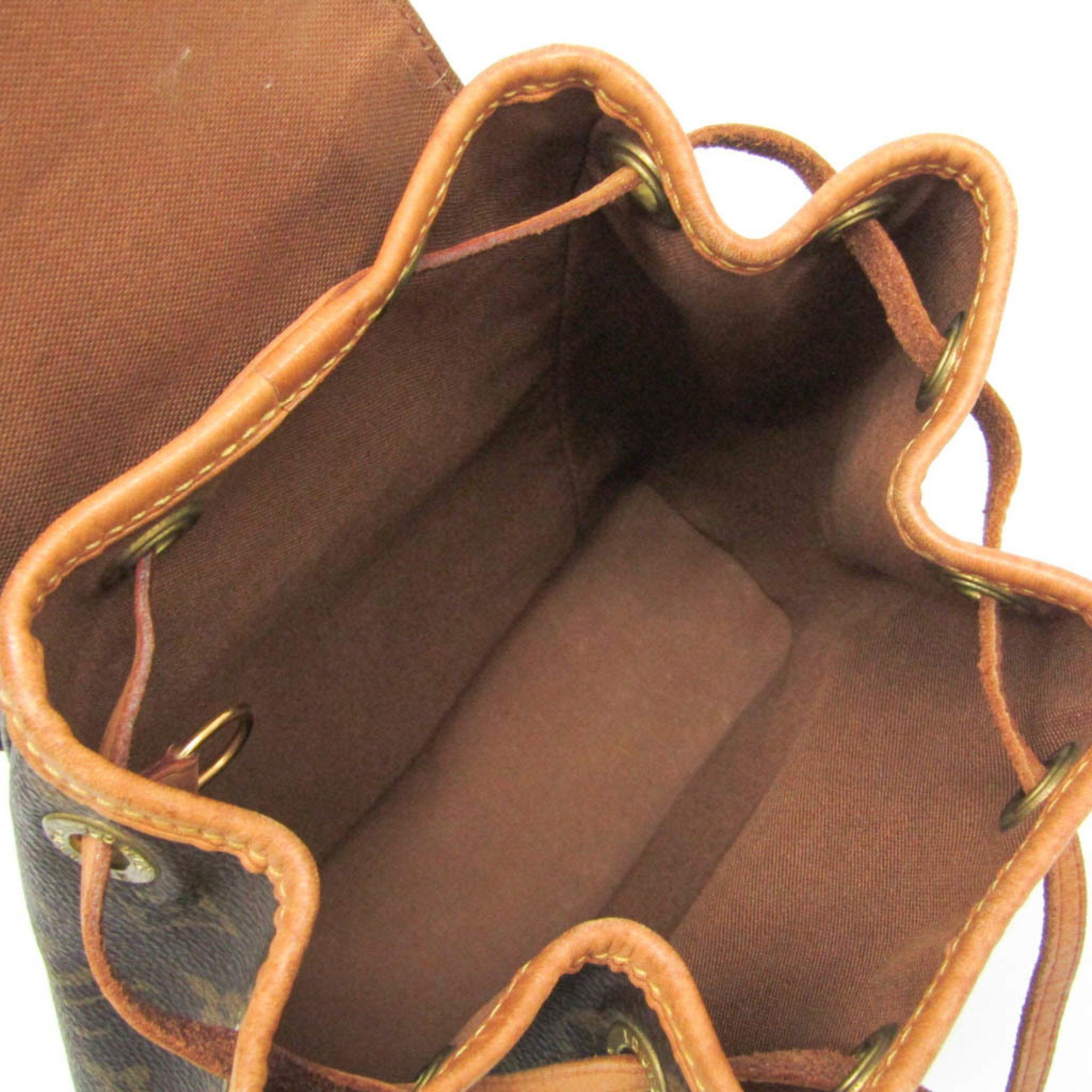 Louis Vuitton Louis Vuitton Monogram Mini Monsuri M51137 Women's Backpack Monogram Size ONE SIZE - 3 Thumbnail