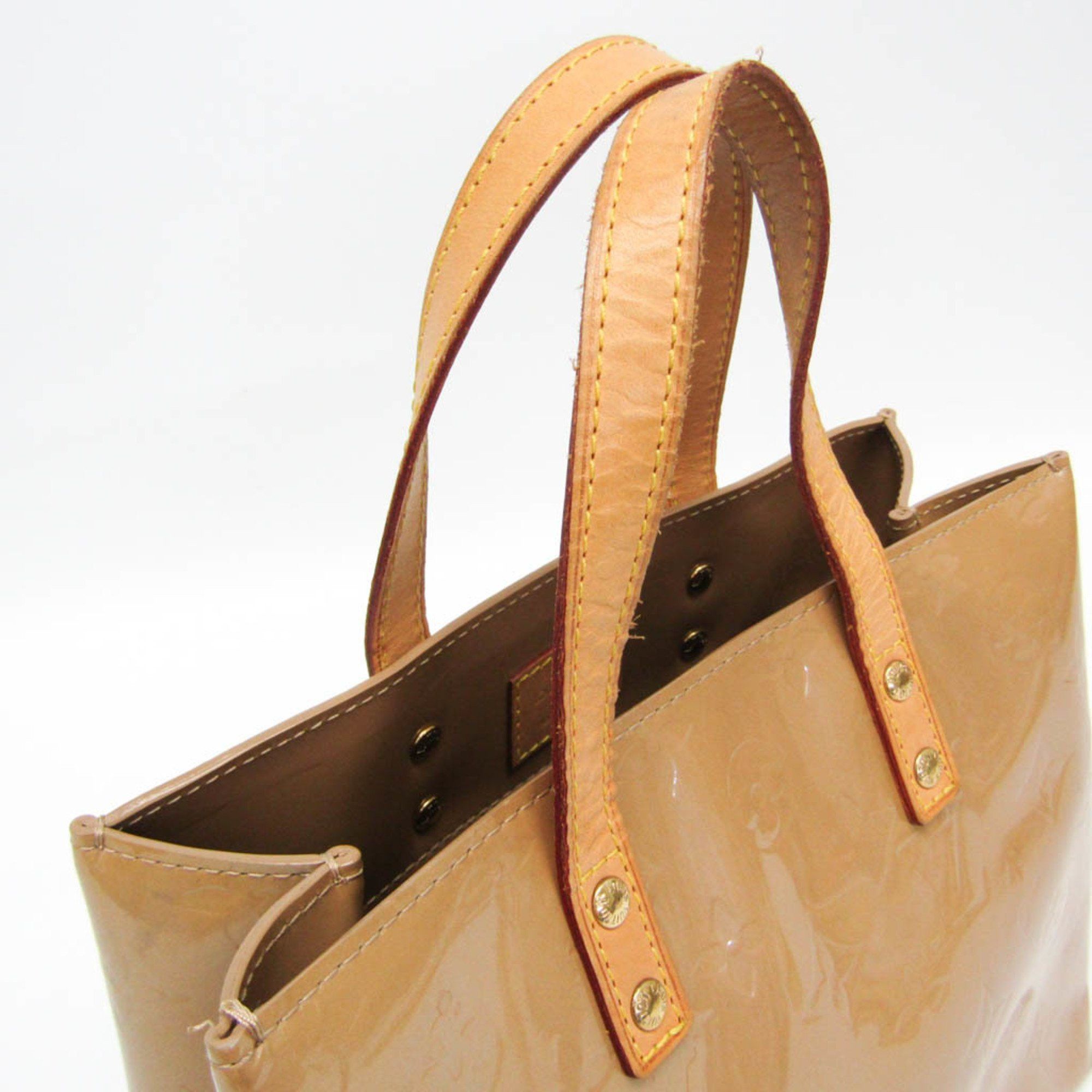Louis Vuitton Louis Vuitton Monogram Vernis Reade PM M91334 Women's Handbag Noisette Size ONE SIZE - 9 Thumbnail
