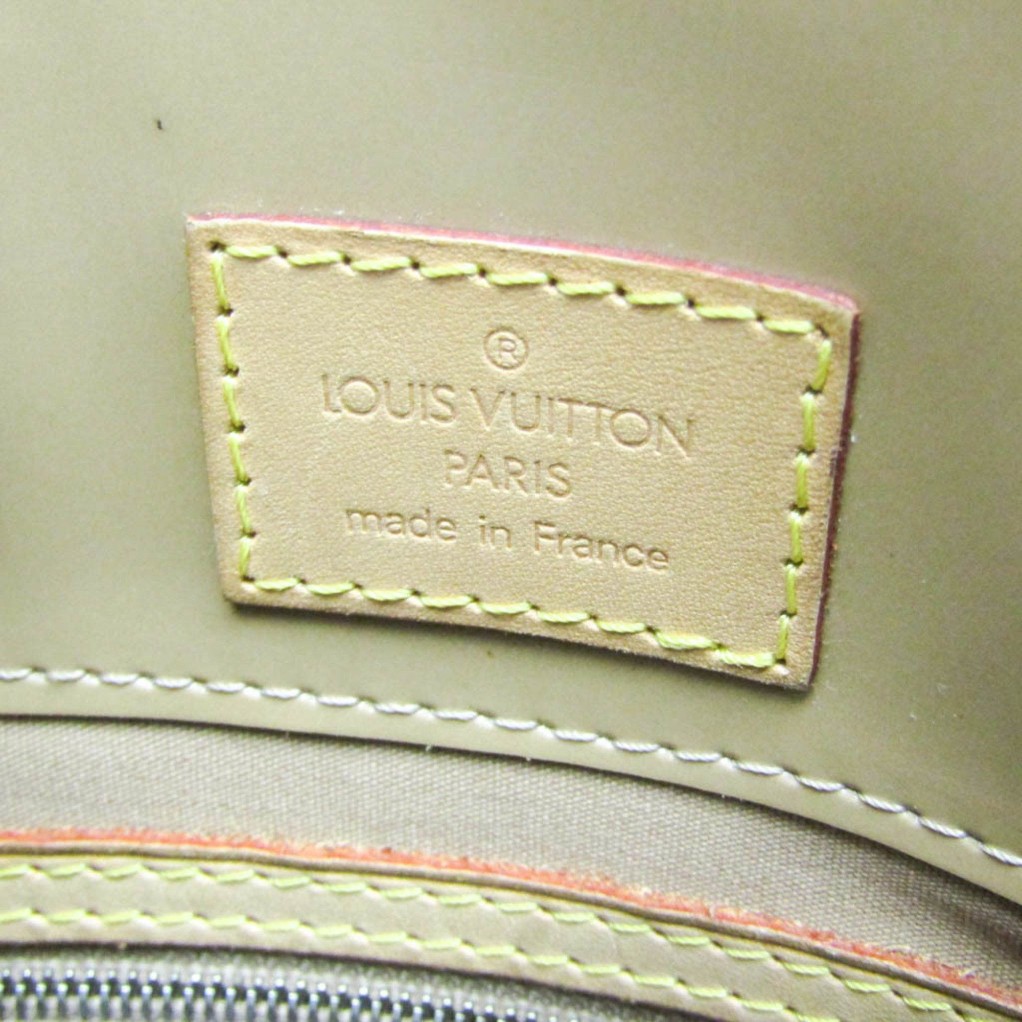 Louis Vuitton Louis Vuitton Monogram Vernis Reade PM M91334 Women's Handbag Noisette Size ONE SIZE - 15 Thumbnail