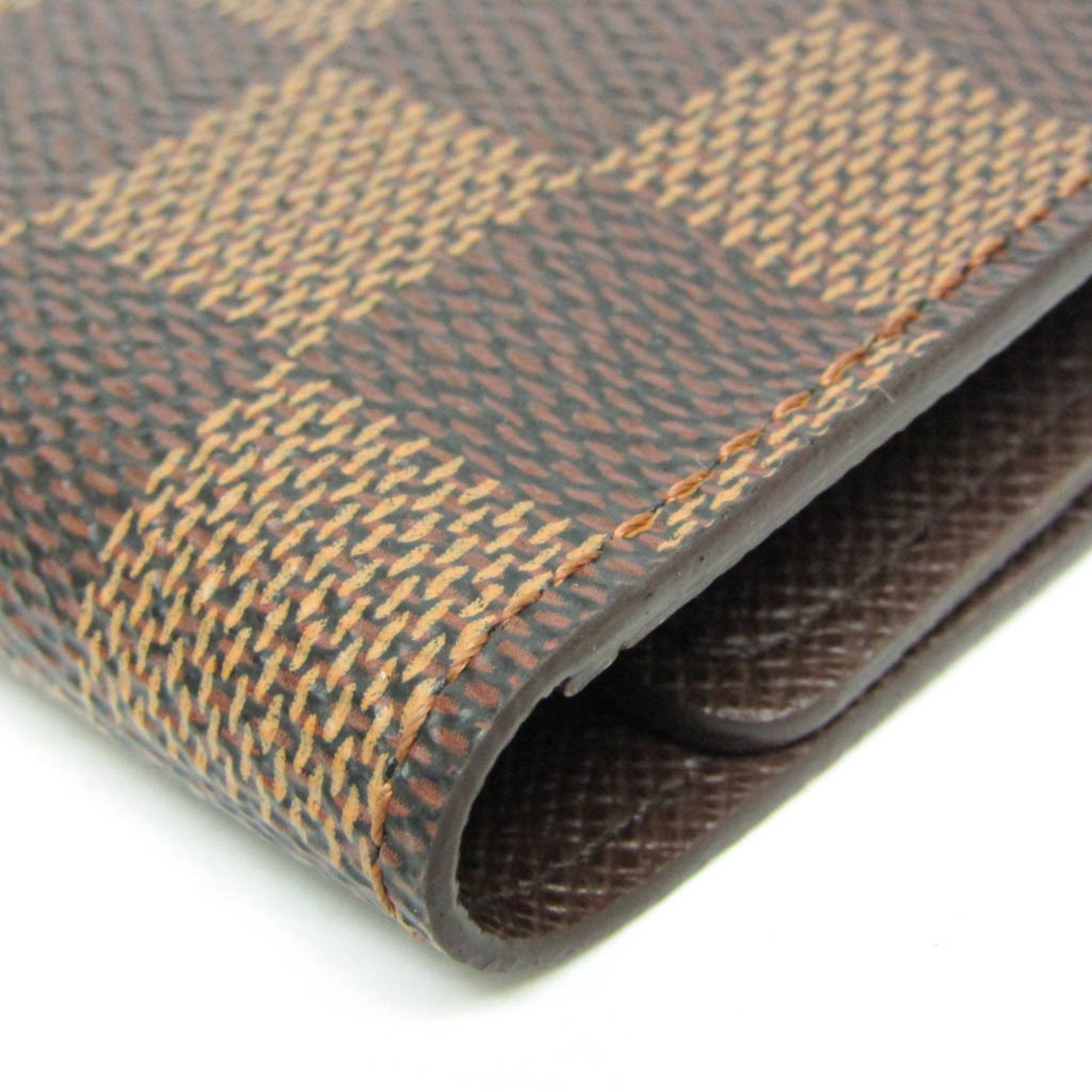 Louis Vuitton Louis Vuitton Damier Multicles 6 N62630 Men,Women Damier Canvas Key Case Ebene Size ONE SIZE - 4 Thumbnail