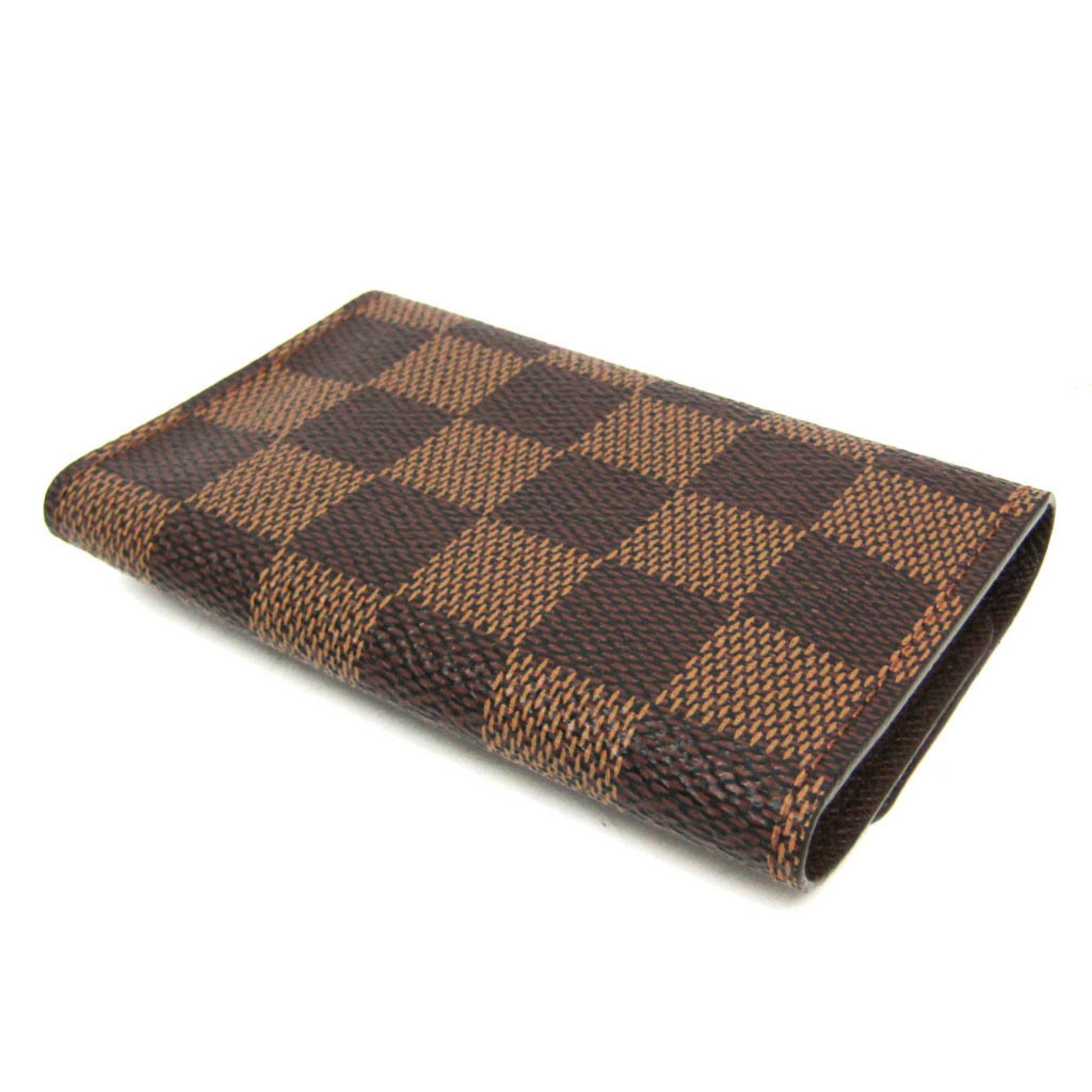 Louis Vuitton Louis Vuitton Damier Multicles 6 N62630 Men,Women Damier Canvas Key Case Ebene Size ONE SIZE - 2 Thumbnail