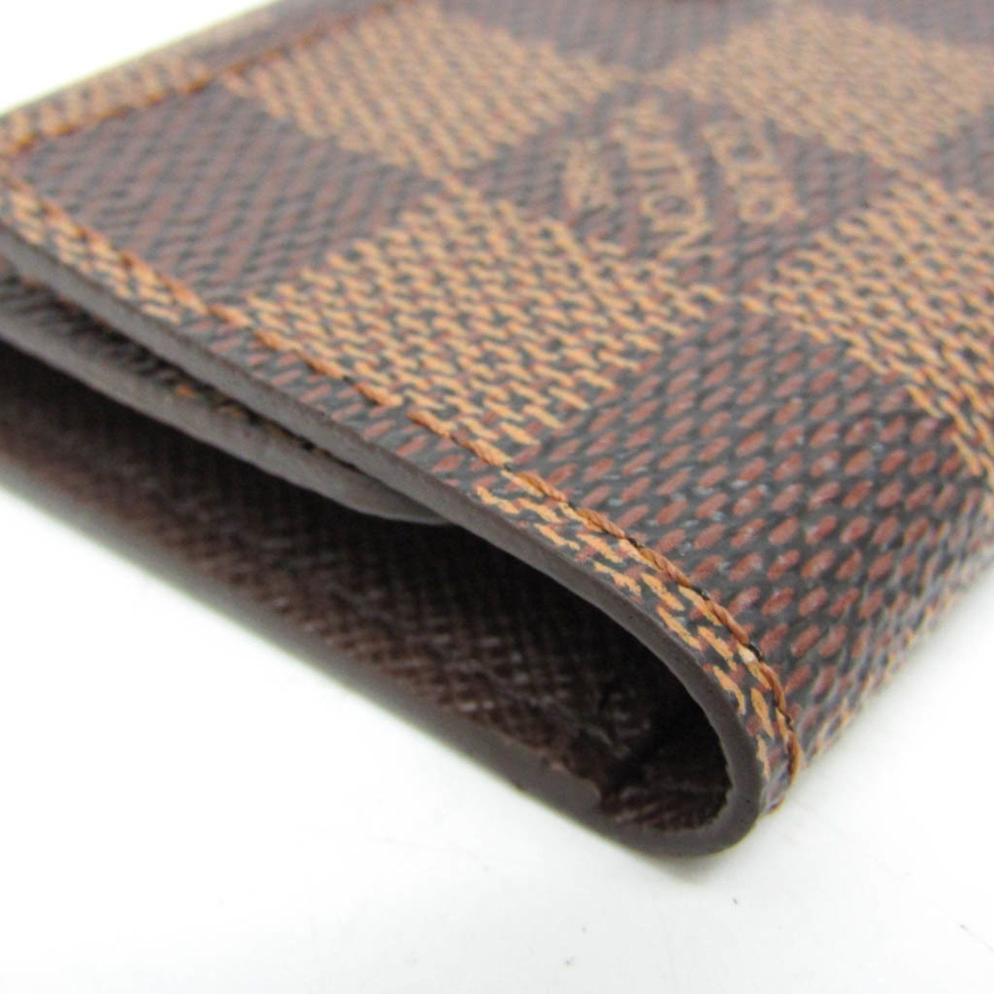 Louis Vuitton Louis Vuitton Damier Multicles 6 N62630 Men,Women Damier Canvas Key Case Ebene Size ONE SIZE - 5 Thumbnail