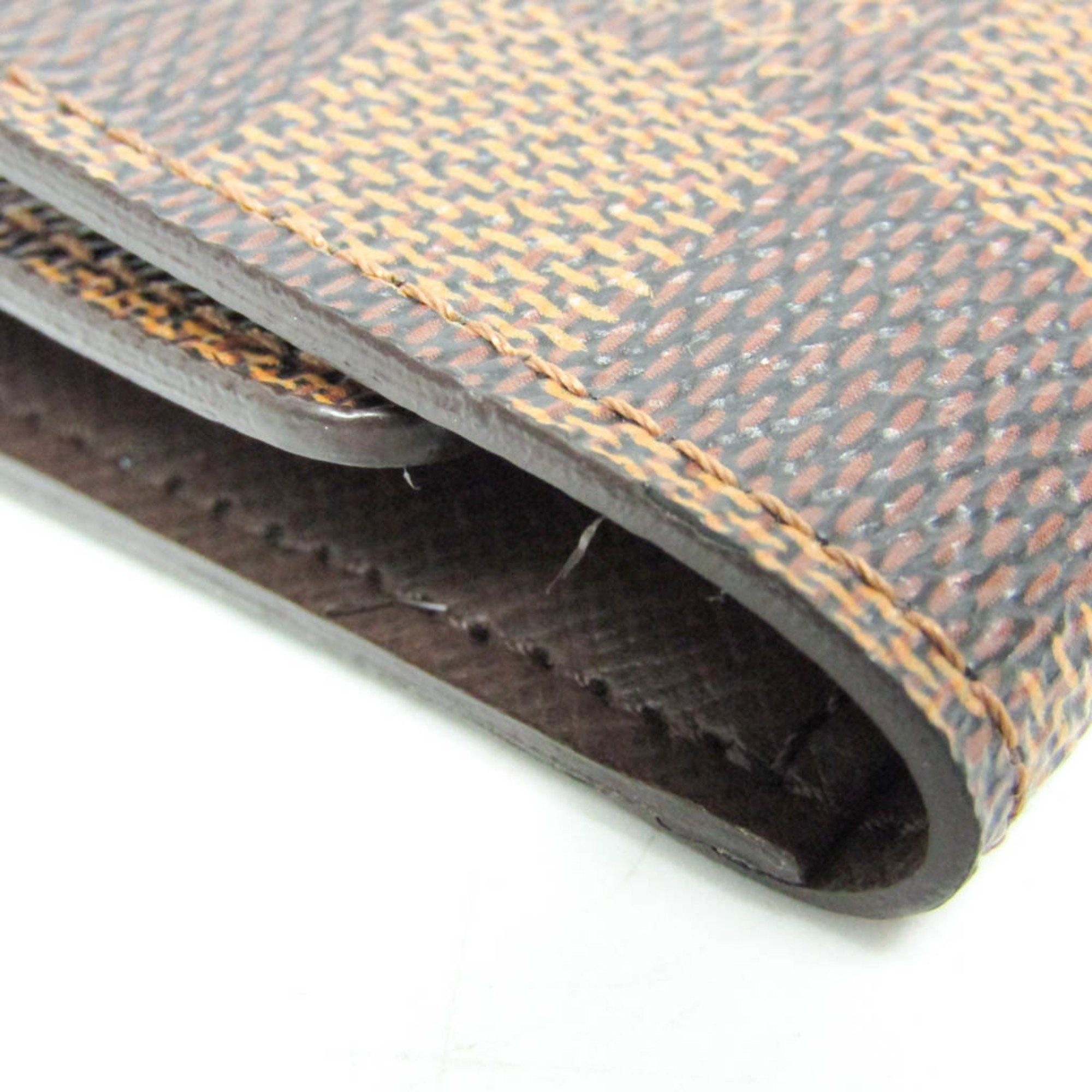 Louis Vuitton Louis Vuitton Damier Multicles 6 N62630 Men,Women Damier Canvas Key Case Ebene Size ONE SIZE - 7 Thumbnail