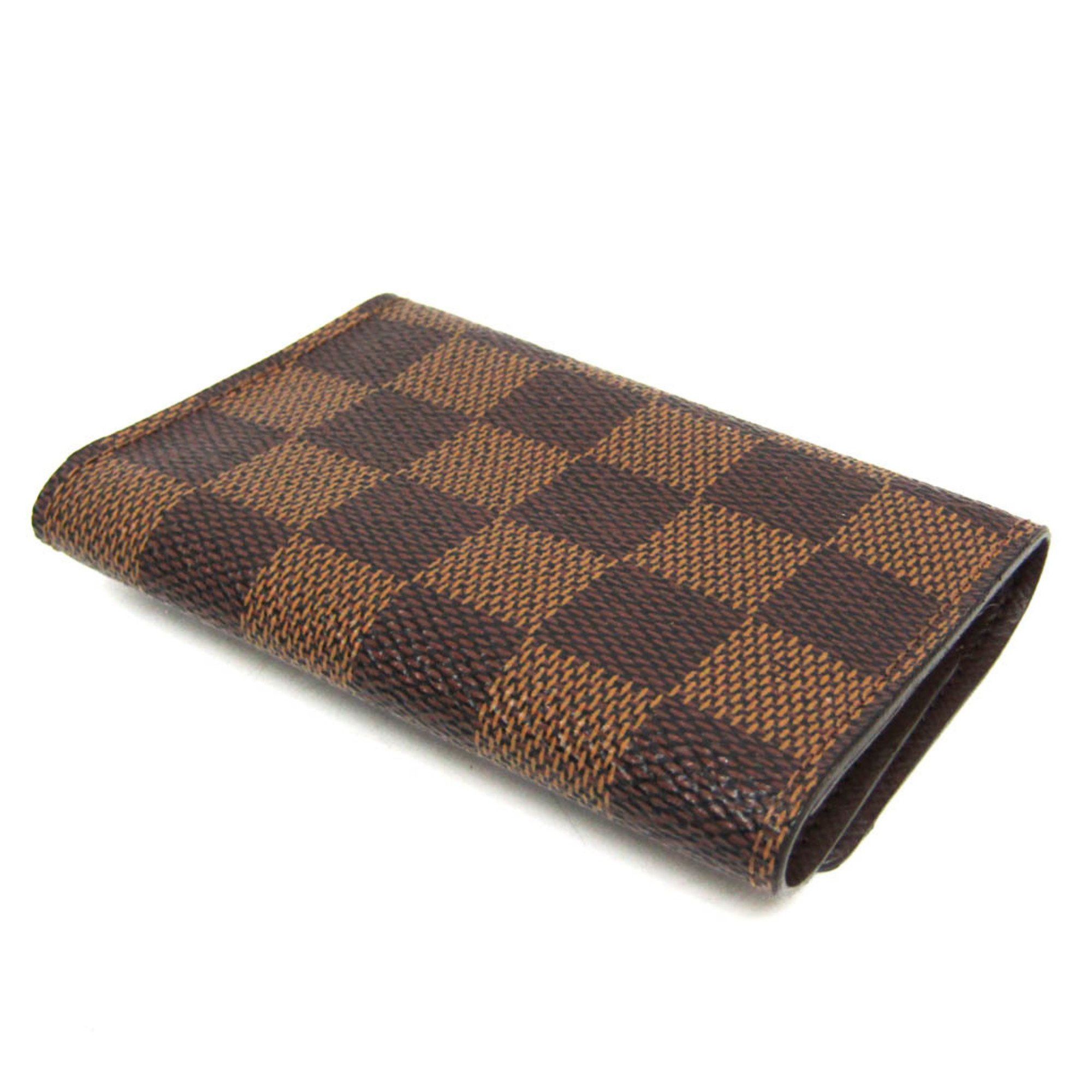 Louis Vuitton Louis Vuitton Damier Multicles 6 N62630 Men,Women Damier Canvas Key Case Ebene Size ONE SIZE - 2 Thumbnail
