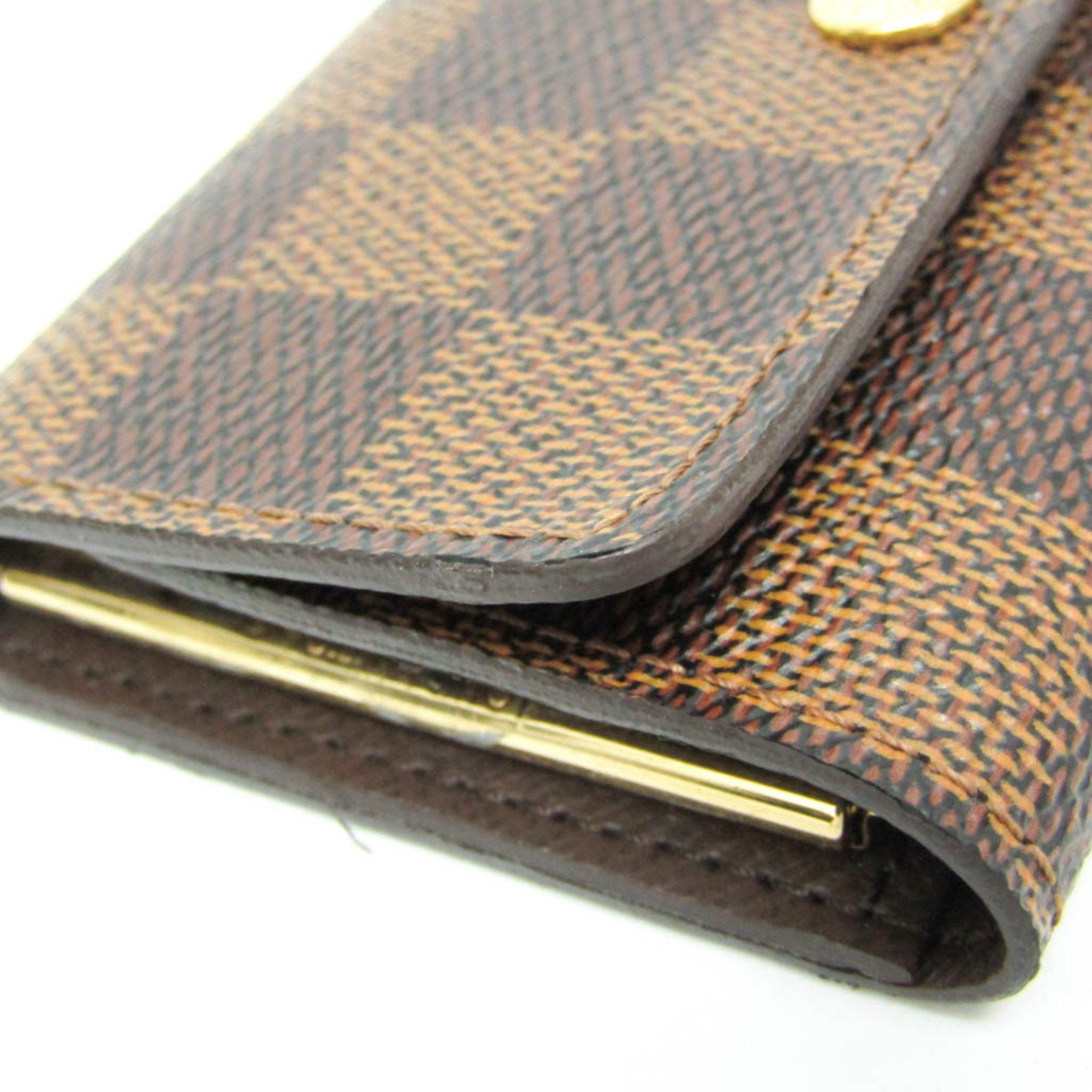 Louis Vuitton Louis Vuitton Damier Multicles 6 N62630 Men,Women Damier Canvas Key Case Ebene Size ONE SIZE - 8 Thumbnail