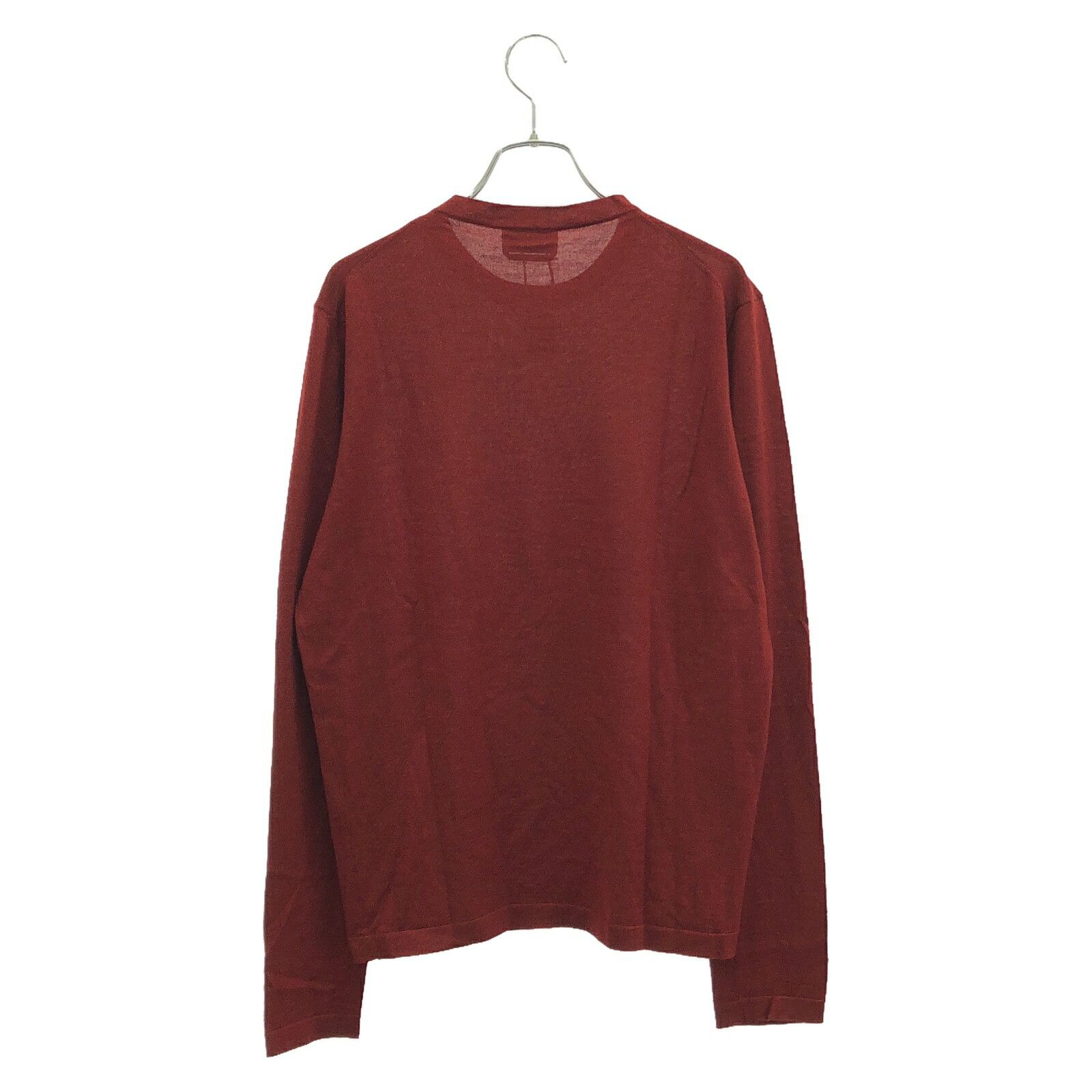 Hermes Hermes Hermes Knit Cashmere Silk Knitwear Leather Tops Size ONE SIZE - 2 Thumbnail