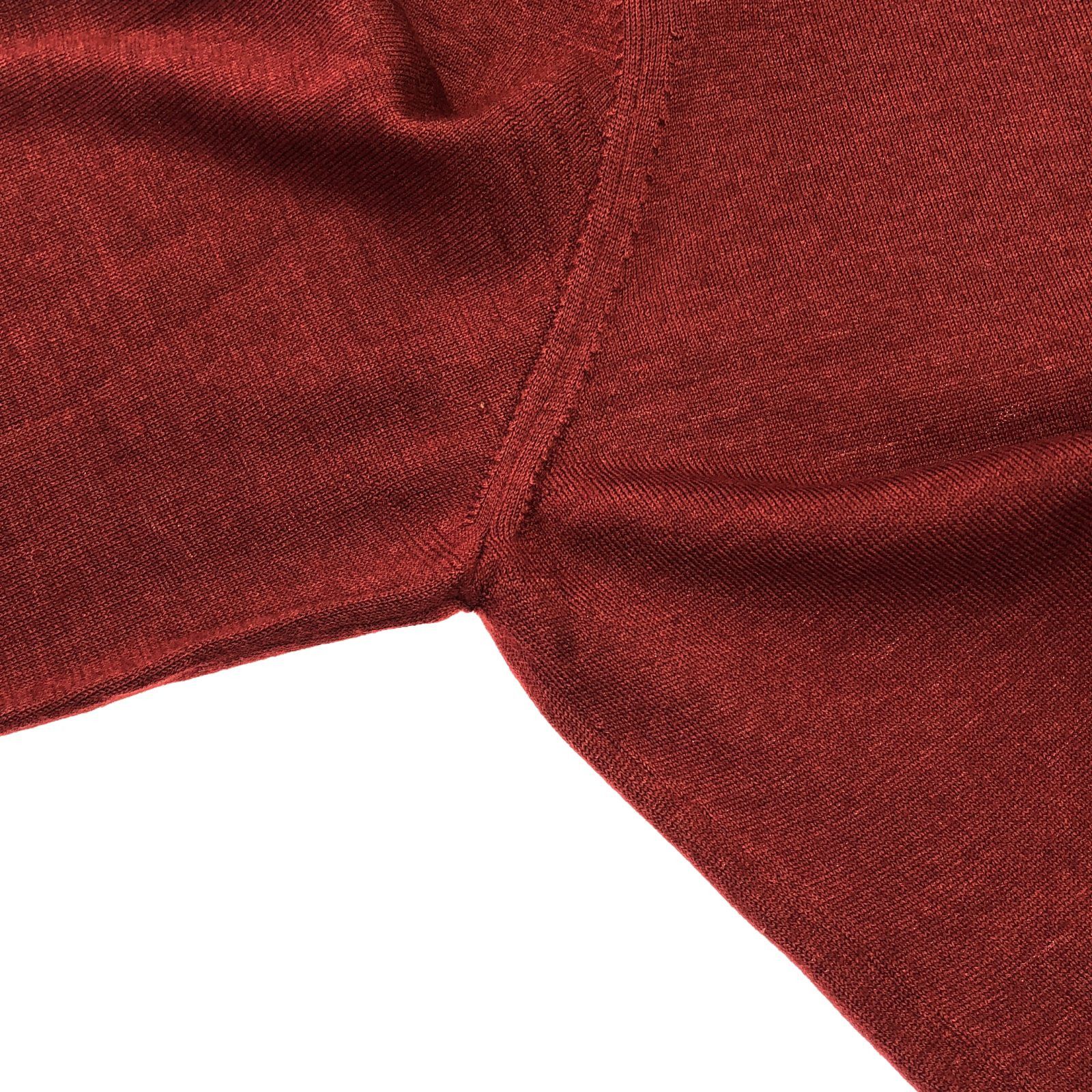 Hermes Hermes Hermes Knit Cashmere Silk Knitwear Leather Tops Size ONE SIZE - 8 Thumbnail