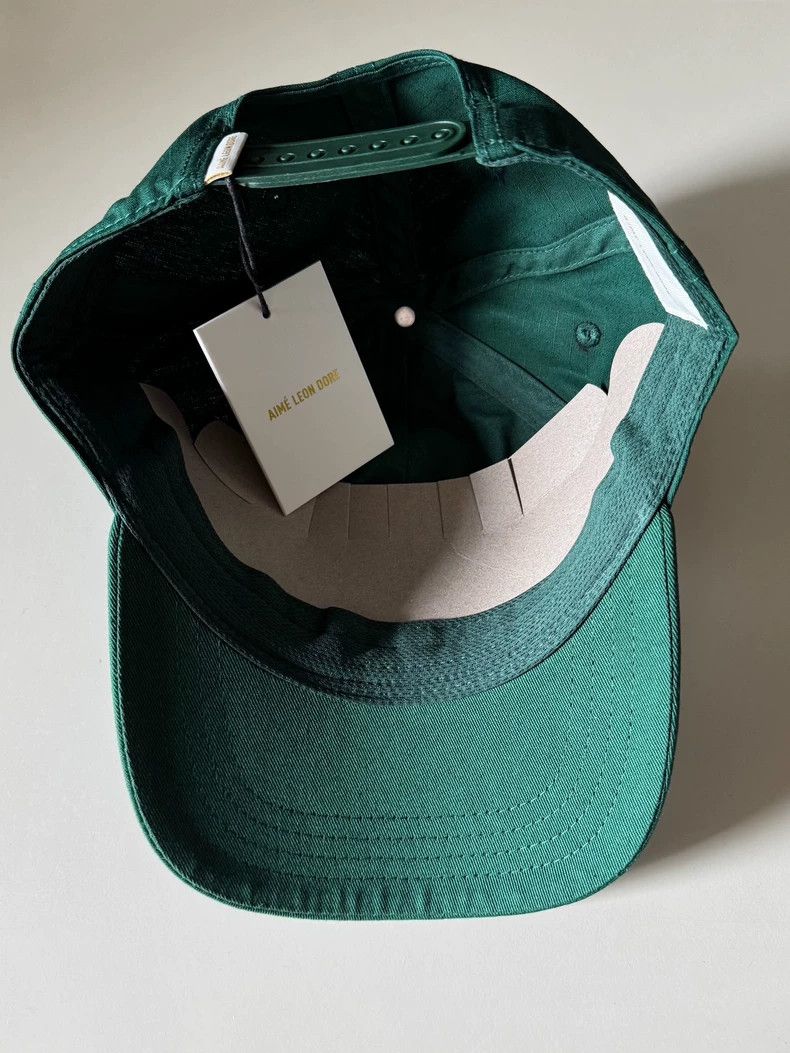 Aime Leon Dore Aime Leon Dore Green Cap with Logo Size ONE SIZE - 2 Thumbnail