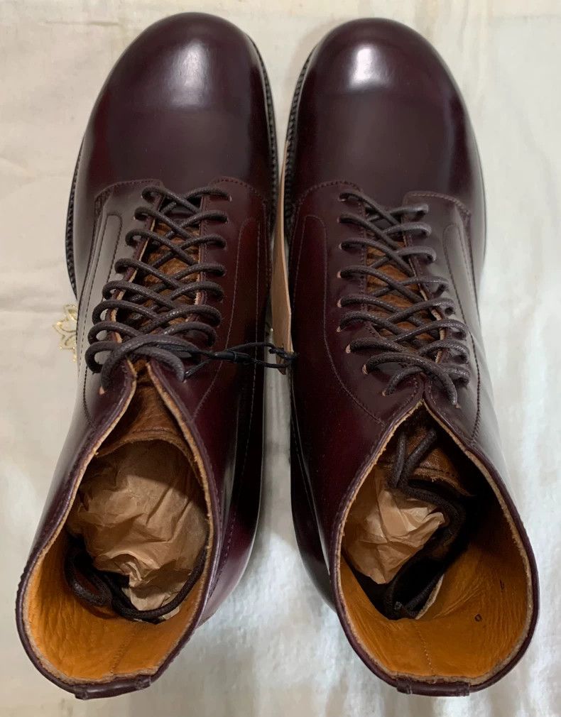 Yuketen Yuketen Alan Work Boots in Burgundy Color Size US 7 / EU 40 - 8 Thumbnail