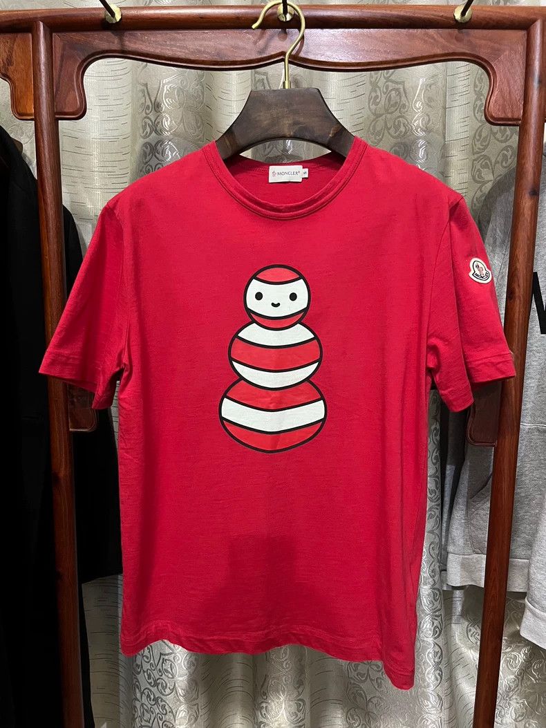 Moncler Moncler Christmas Edition Short Sleeve T-Shirt Size US S / EU 44-46 / 1 - 2 Thumbnail