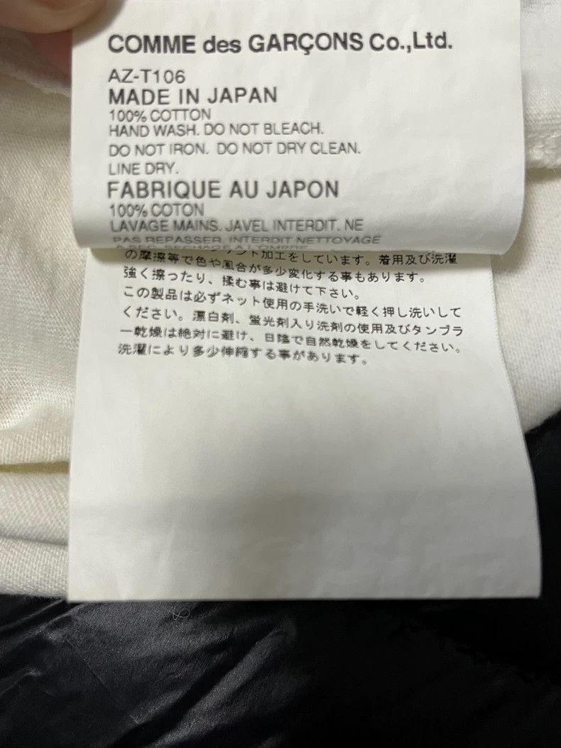 Comme des Garcons PLAY CDG Play Men's Short Sleeve T-shirt Size L Size US L / EU 52-54 / 3 - 6 Thumbnail