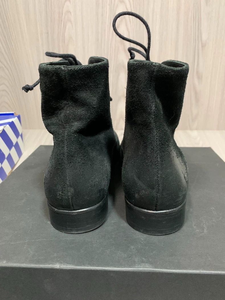 Guidi Black Handcrafted Vintage Wax Leather Boots Size US 10 / EU 43 - 6 Thumbnail