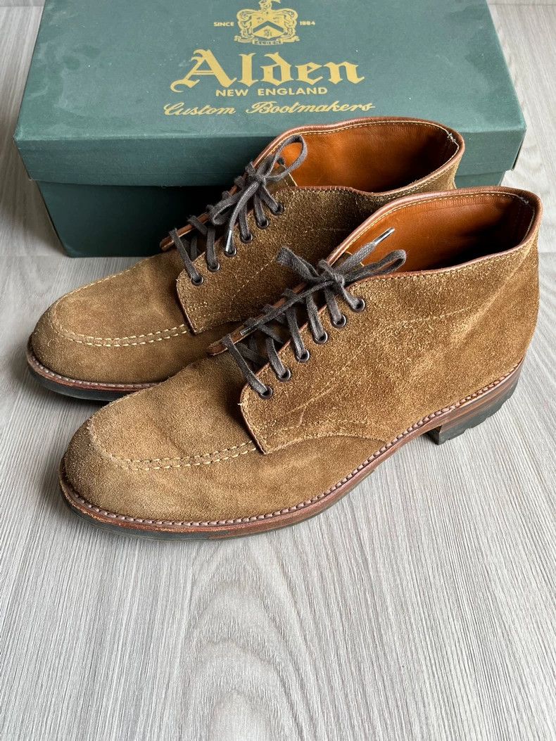 Alden Alden Indy Snuff Suede Work Boots Size US 7.5 / EU 40-41 - 5 Thumbnail