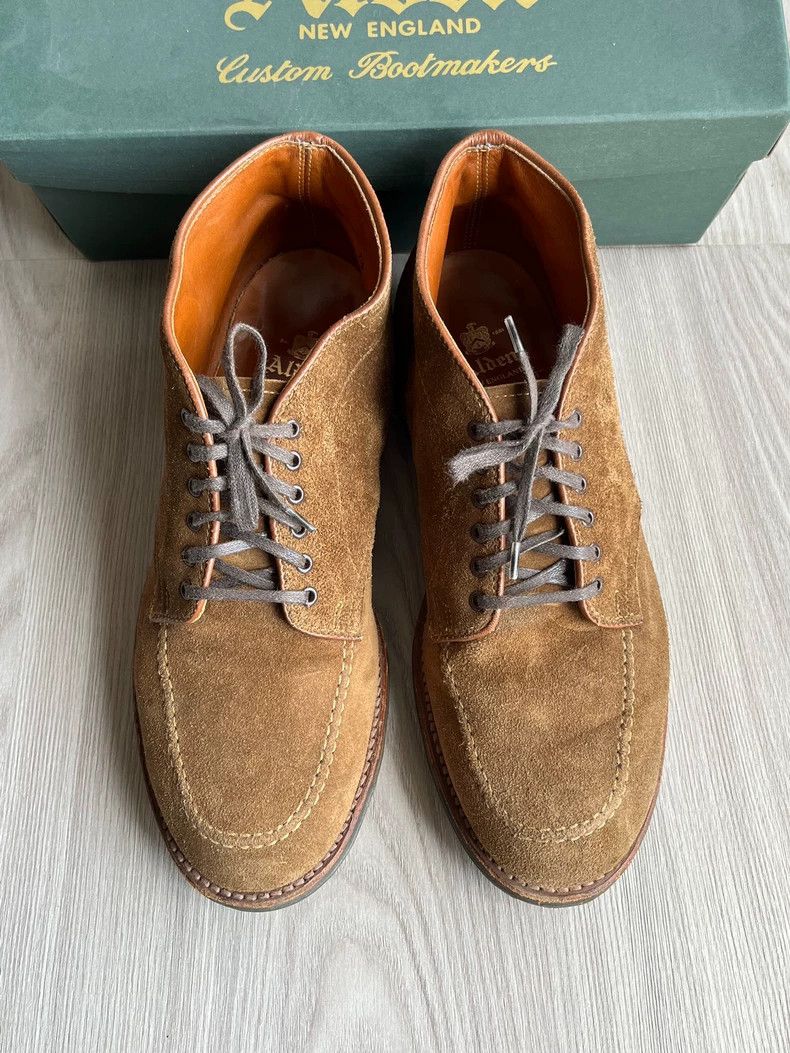 Alden Alden Indy Snuff Suede Work Boots Size US 7.5 / EU 40-41 - 3 Thumbnail