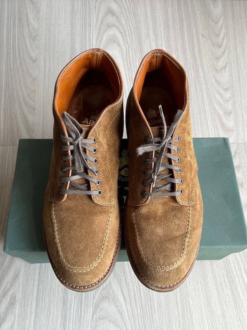 Alden Alden Indy Snuff Suede Work Boots Size US 7.5 / EU 40-41 - 2 Thumbnail