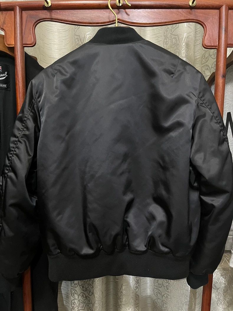 Palm Angels Palm Angels Ma-1 Black Nylon Bomber Jacket Size US M / EU 48-50 / 2 - 2 Thumbnail