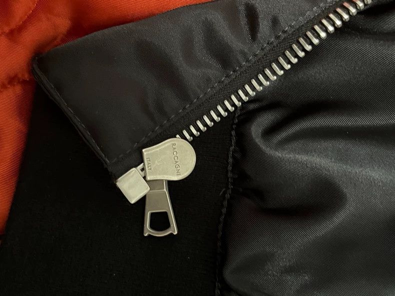 Palm Angels Palm Angels Ma-1 Black Nylon Bomber Jacket Size US M / EU 48-50 / 2 - 9 Thumbnail