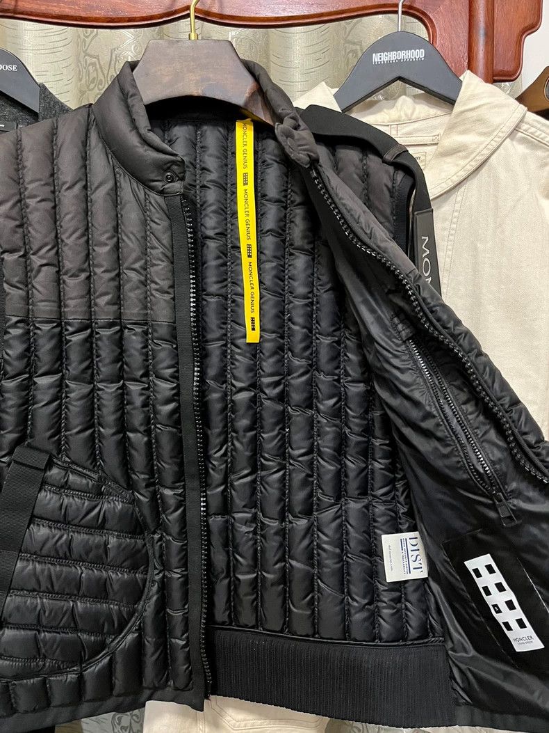 Moncler Moncler Fragment Black Down Vest for Men Size US M / EU 48-50 / 2 - 6 Thumbnail