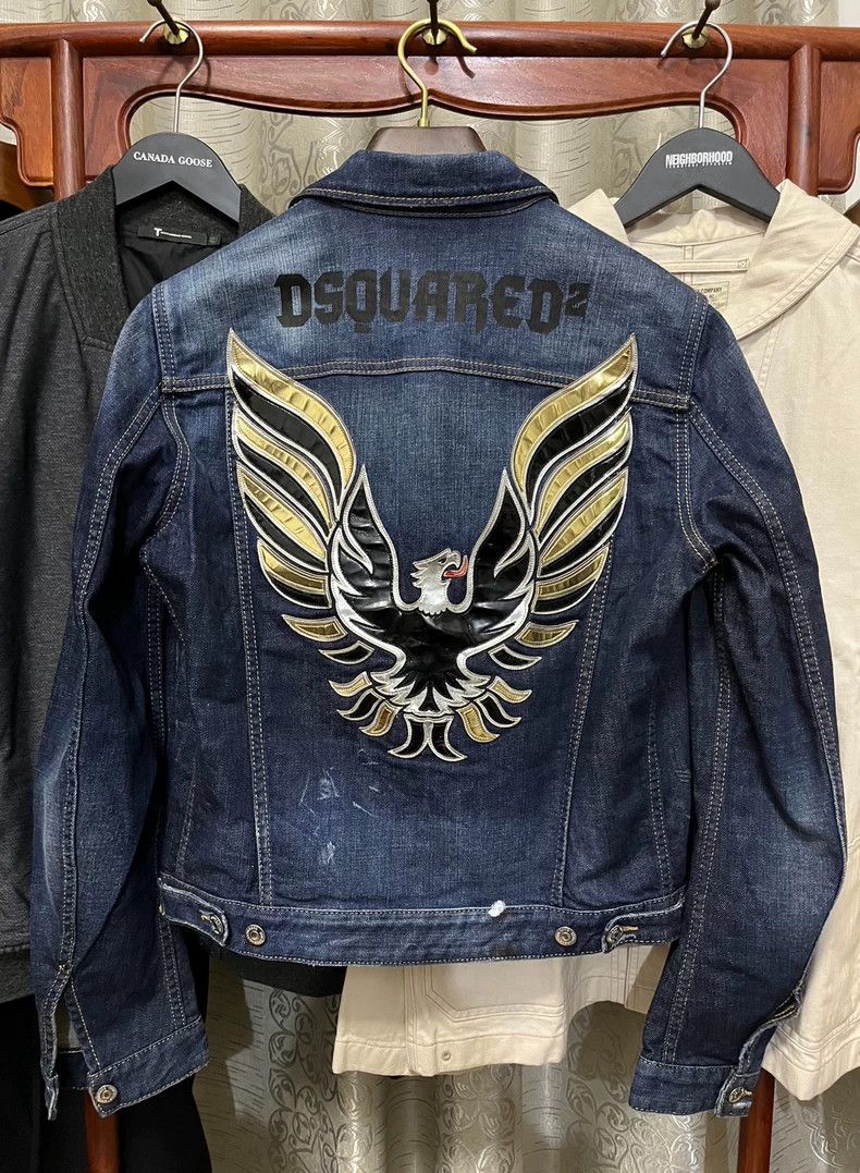 Dsquared2 Dsquared2 Denim Jacket Icon Classic Series Size US M / EU 48-50 / 2 - 2 Thumbnail