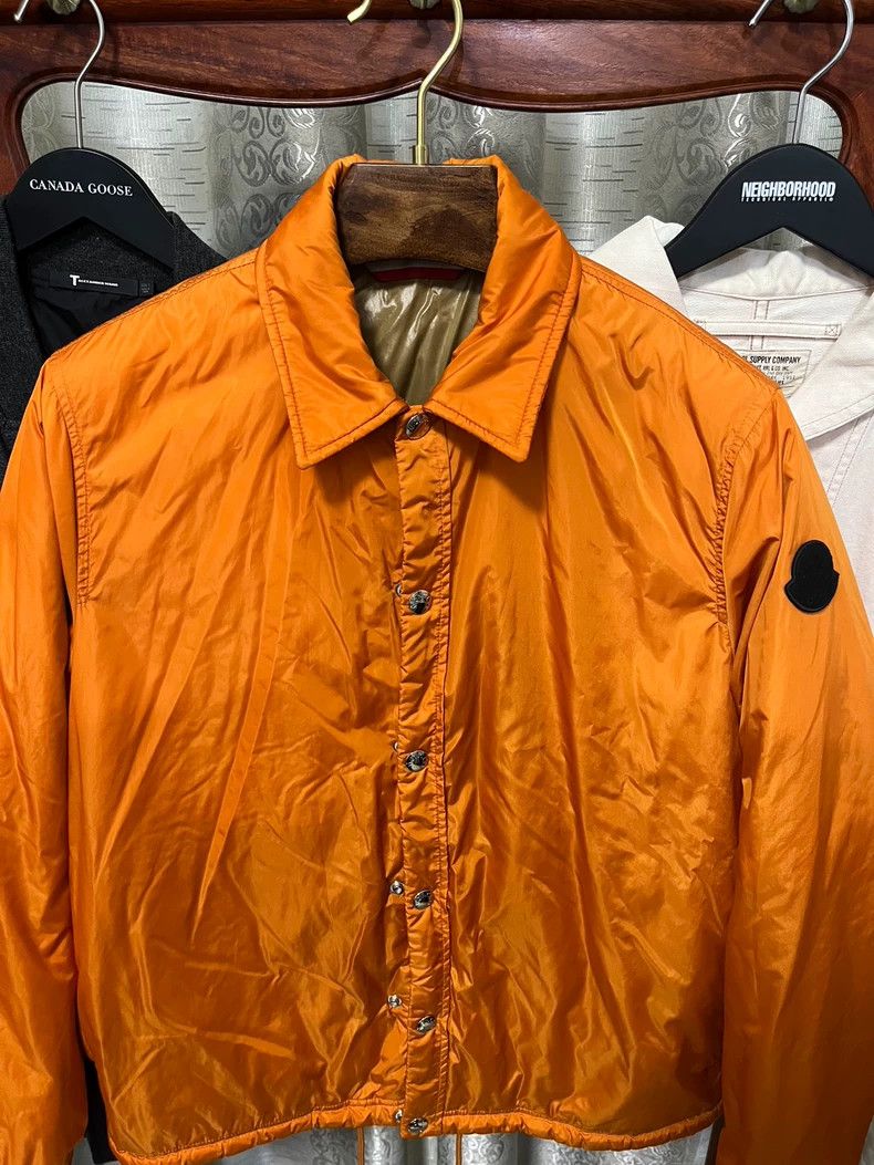 Moncler Moncler Orange Coach Jacket, Size 2 Size US M / EU 48-50 / 2 - 3 Thumbnail