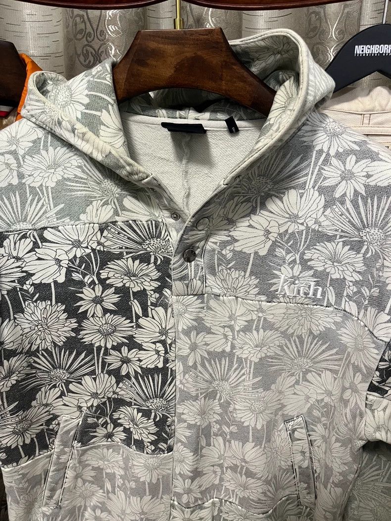 Aime Leon Dore KITH Aster Floral Pullover with Hood Size US S / EU 44-46 / 1 - 2 Thumbnail