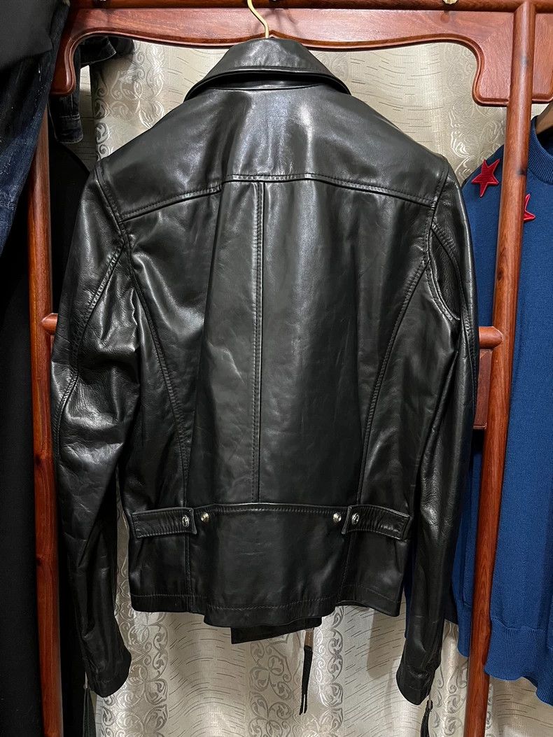 Dsquared2 Dsquared2 Motorcycle Leather Jacket Biker Style Size US M / EU 48-50 / 2 - 3 Thumbnail