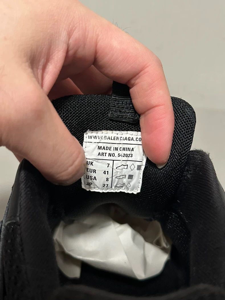Balenciaga Balenciaga Black Track Sneakers Size 41 Size US 8.5 / EU 41-42 - 7 Thumbnail