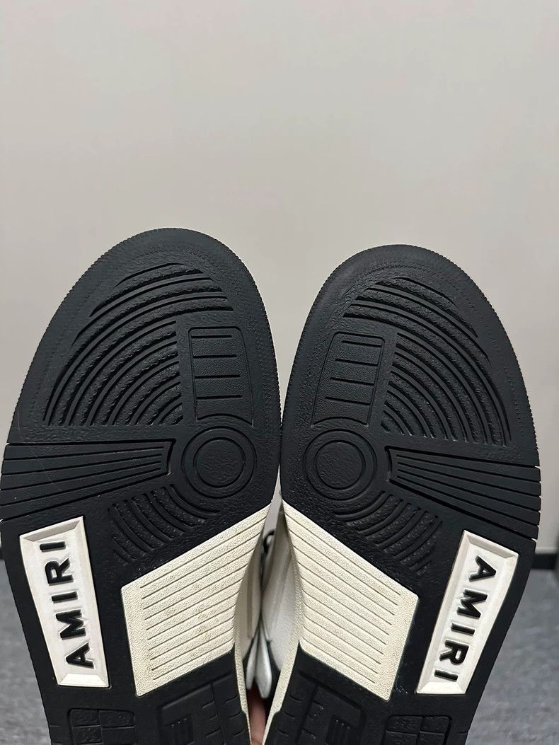 Amiri Amiri Bones Shoes Black and White Size 42 Size US 9 / EU 42 - 6 Thumbnail