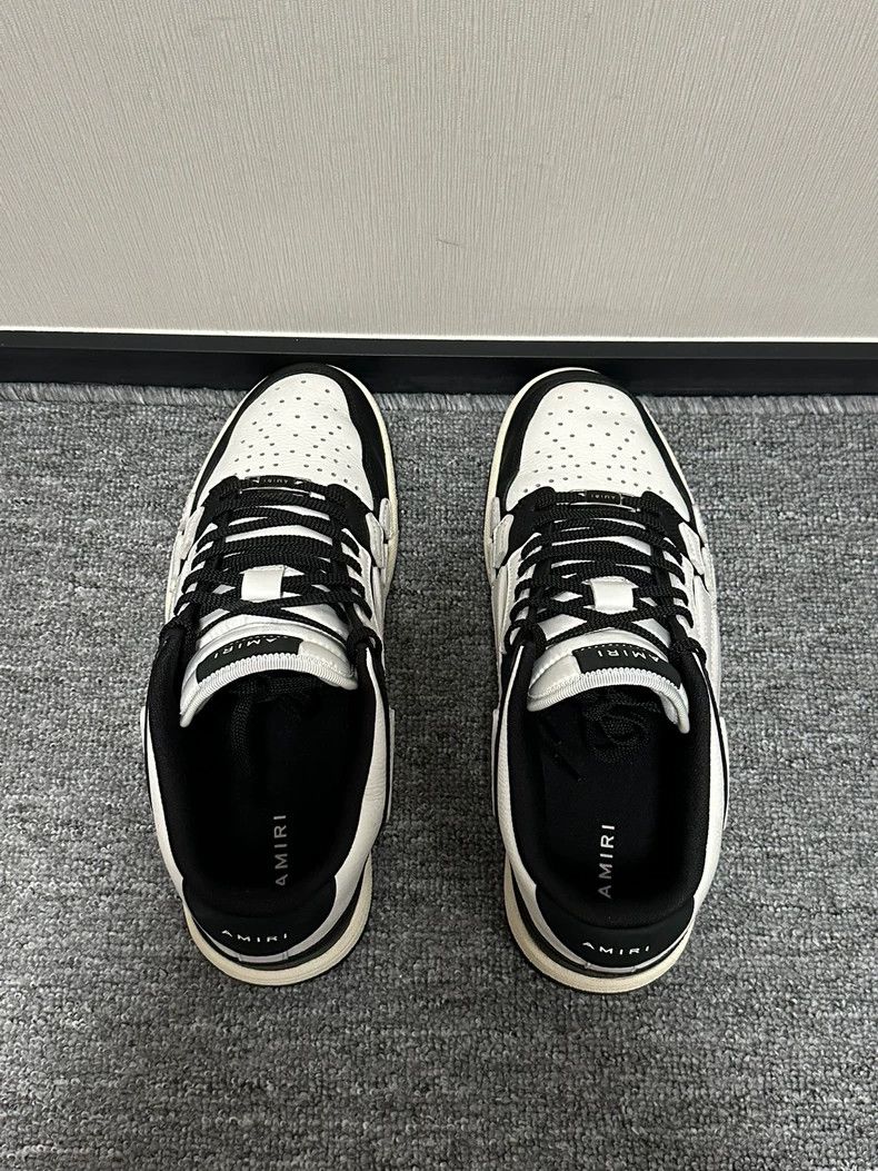 Amiri Amiri Bones Shoes Black and White Size 42 Size US 9 / EU 42 - 4 Thumbnail