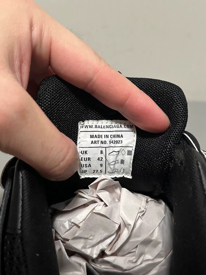 Balenciaga Balenciaga Track Shoes with Complete Accessories Set Size US 9 / EU 42 - 8 Thumbnail