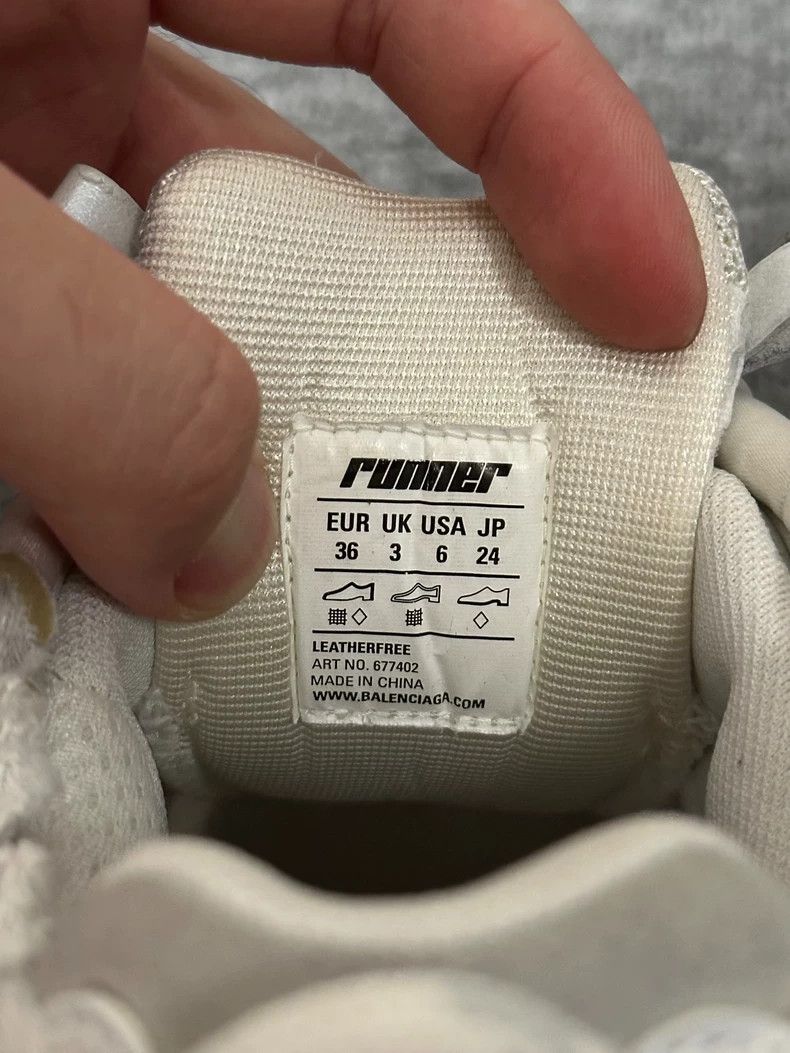 Balenciaga Balenciaga Runner Sneakers Gray Size 36 Size US 5.5 / EU 38 - 8 Thumbnail