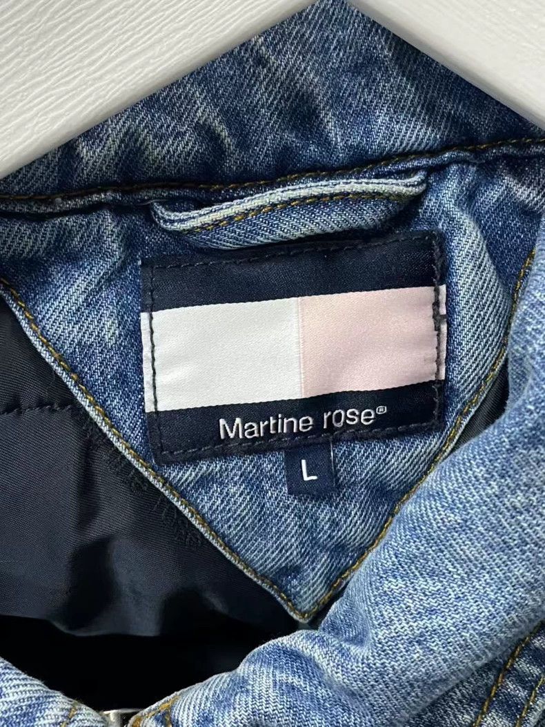 Martine Rose Martine Rose Embroidered Logo Denim Jacket Size US L / EU 52-54 / 3 - 7 Thumbnail