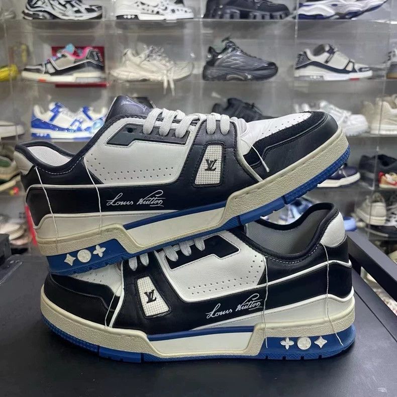 Louis Vuitton Louis Vuitton Low-Top Trainer Sneakers Size US 6.5 / EU 39-40 - 2 Thumbnail